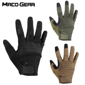 Army Military Tactical Gloves Full Finger Glove Touch Screen Driving Mittens Paintball Hunting Hiking Shooting Airsoft Cycle Men